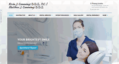 Desktop Screenshot of cummingsdentistry.com