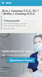 Mobile Screenshot of cummingsdentistry.com